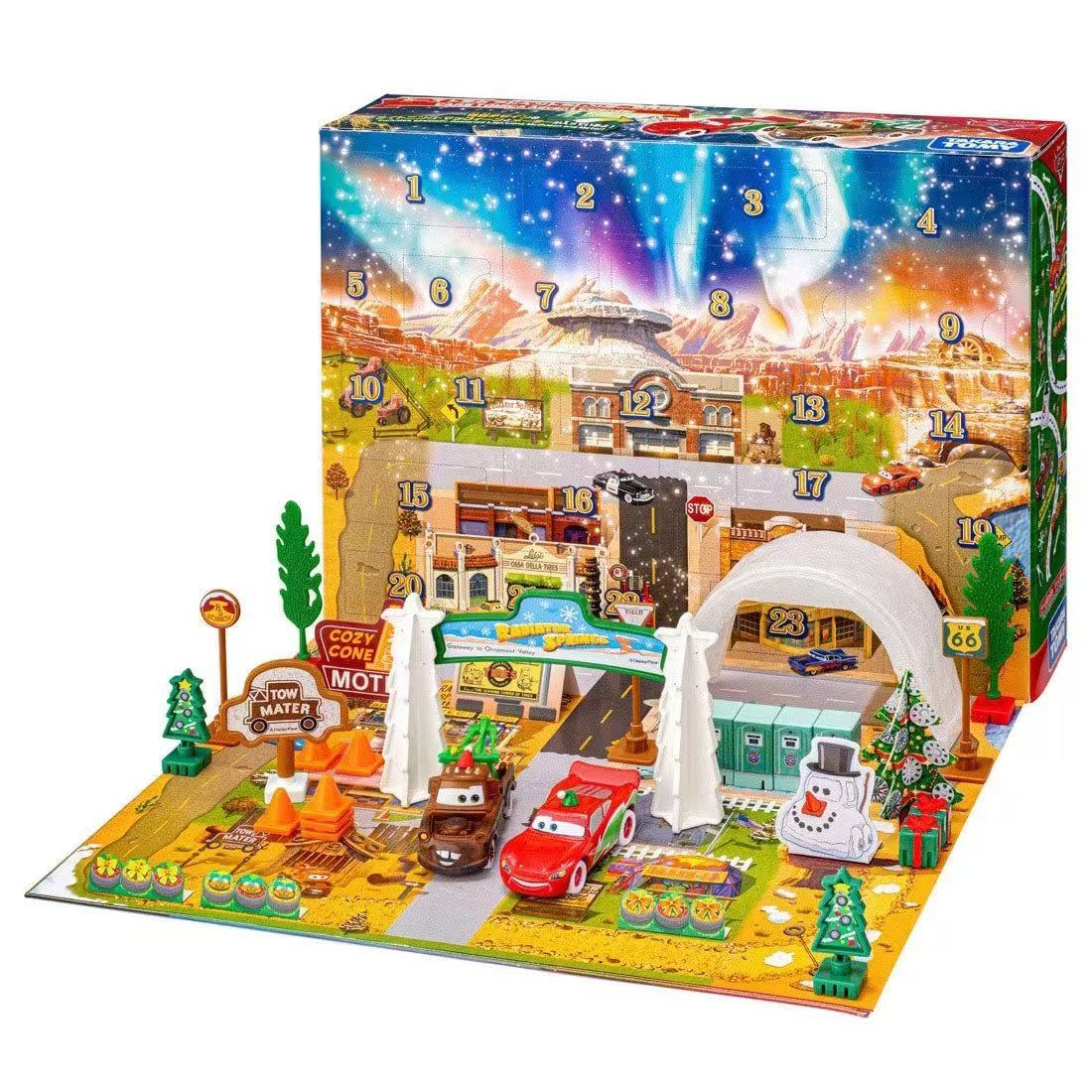 Advent Calendar Gift - Tomica 959595 Pixar Cars Adventskalender Speelset,