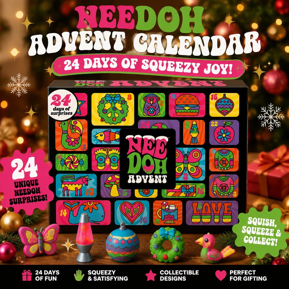 Advent Calendar Gift - NeeDoh 2026 Adventskalender, 13/24 dagen 3D