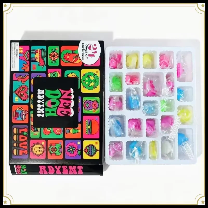 Advent Calendar Gift - 2026 NeeDoh Adventskalender Cadeau voor Kinderen