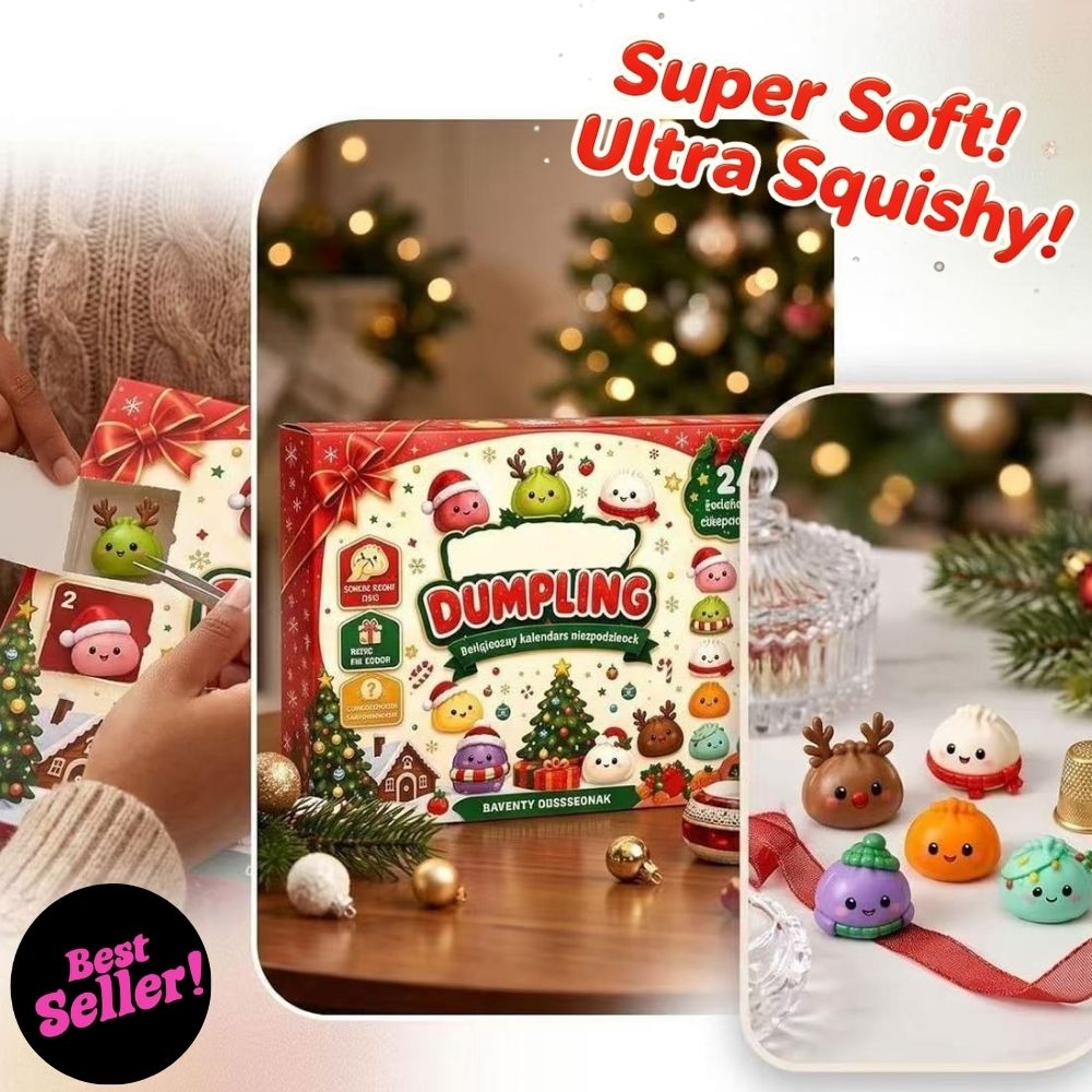 Advent Calendar Gift - Kerst Squishy Adventskalender 12/24 Dagen Countdown