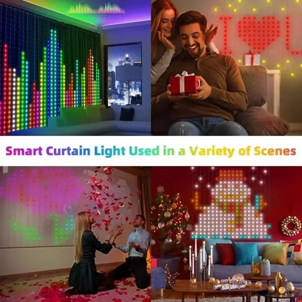 Buiten LED Pixel Gordijnverlic - Christmas Lights Outdoor recensie en prijs