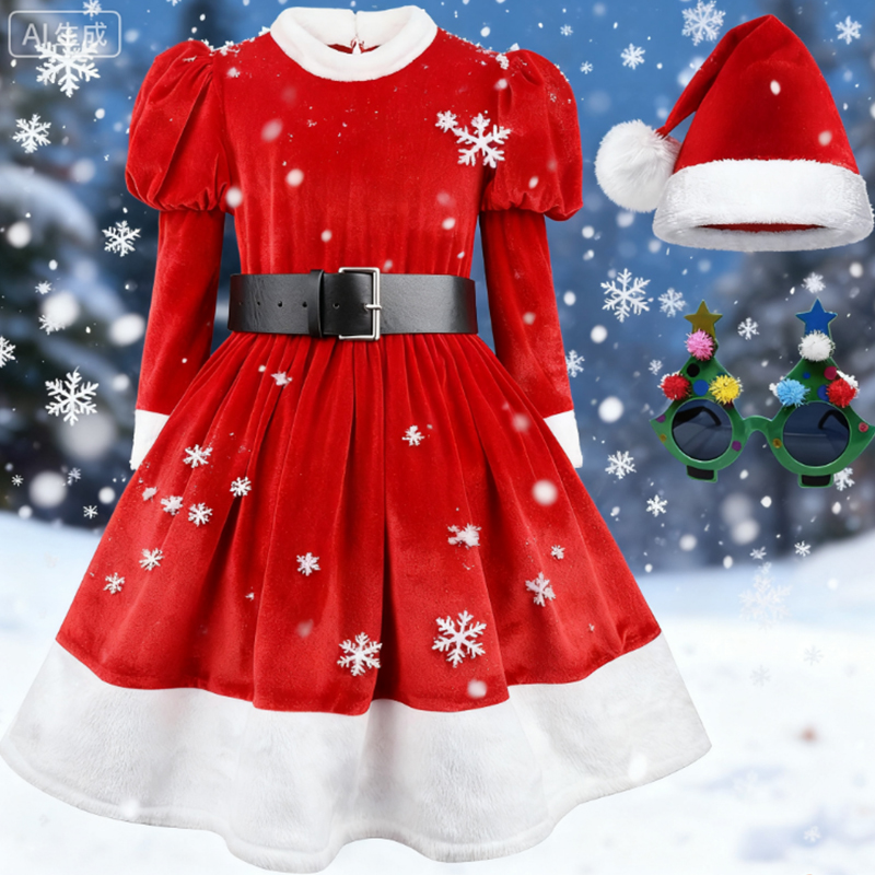 4 STKS Kerstman Cosplay Kostuu - Elf Costume Christmas recensie en prijs