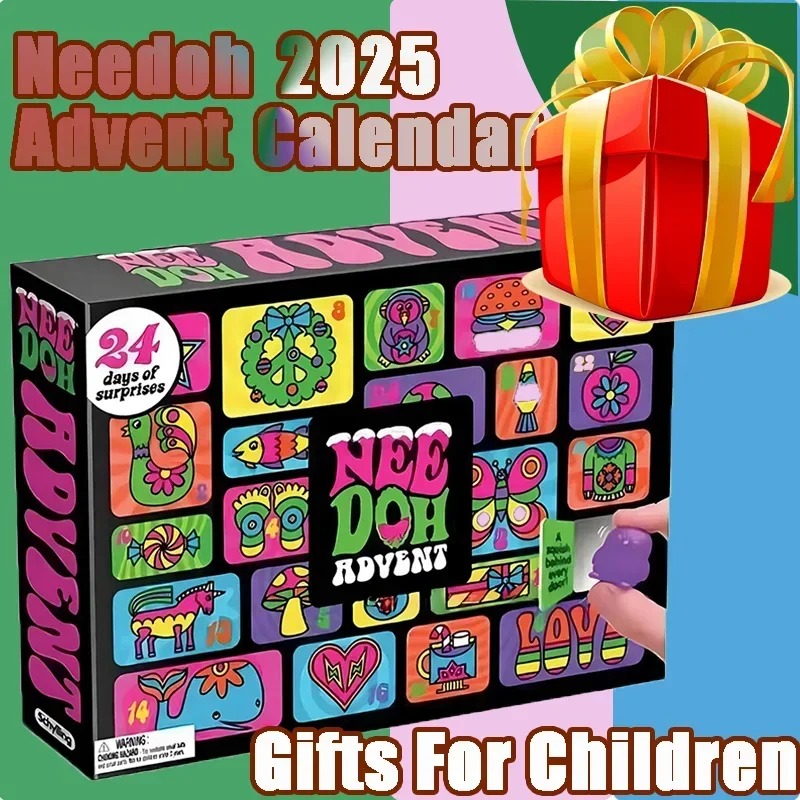 2026 NeeDoh adventskalender, 3 - Advent Calendar Gift recensie en prijs