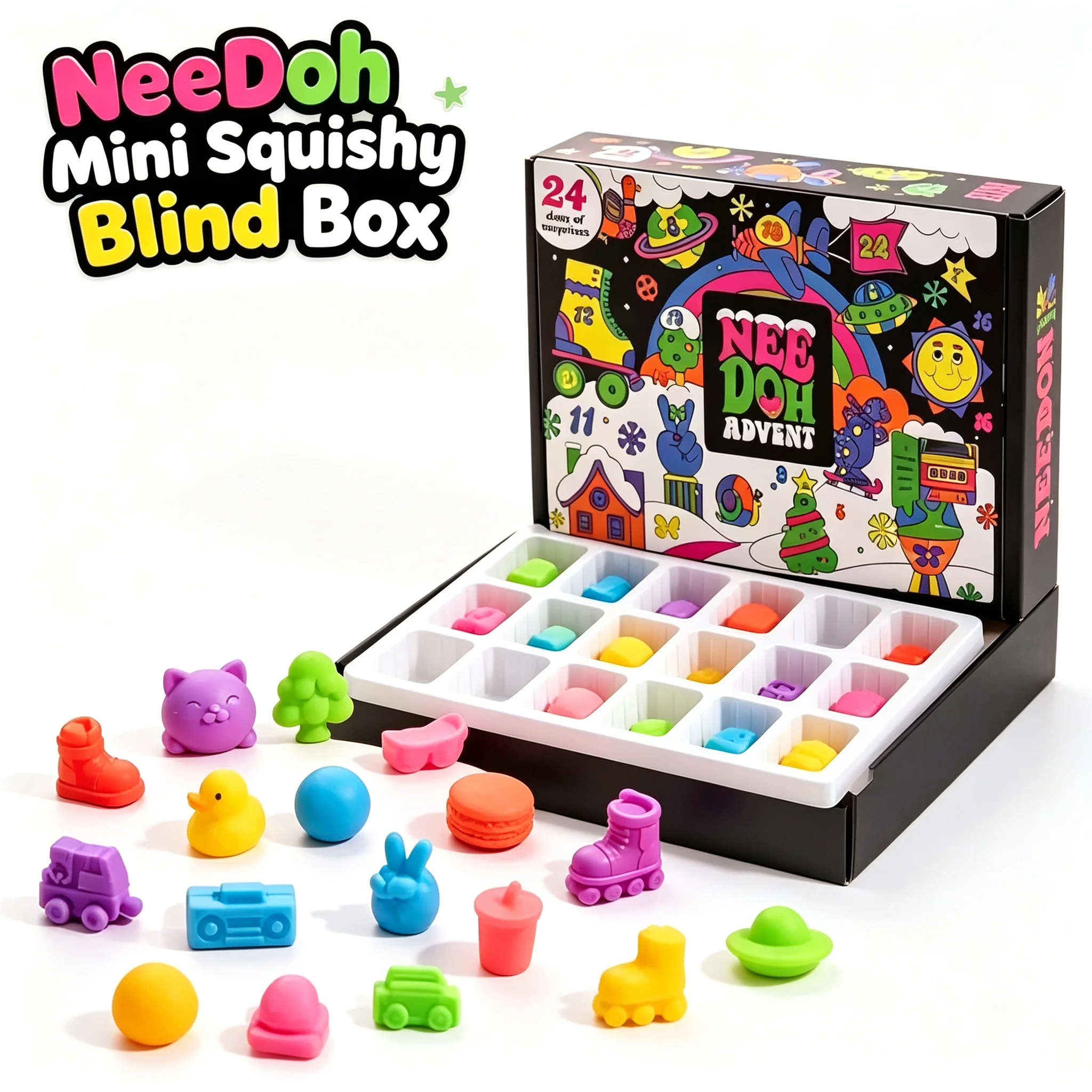 2026 Nee Doh Kerst 13/24 Dagen - Advent Calendar Gift recensie en prijs