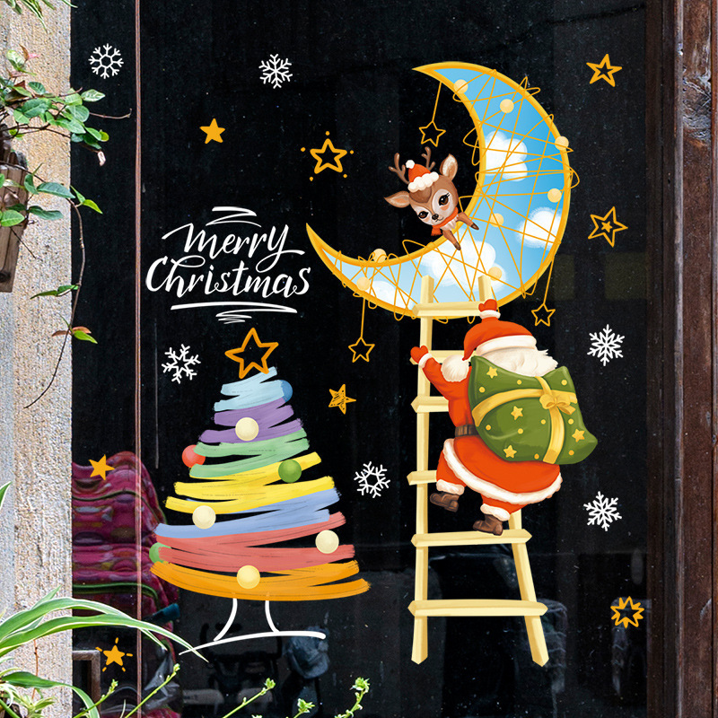 2026 Kerstvenstersticker met K - Snowflake Window Decal recensie en prijs