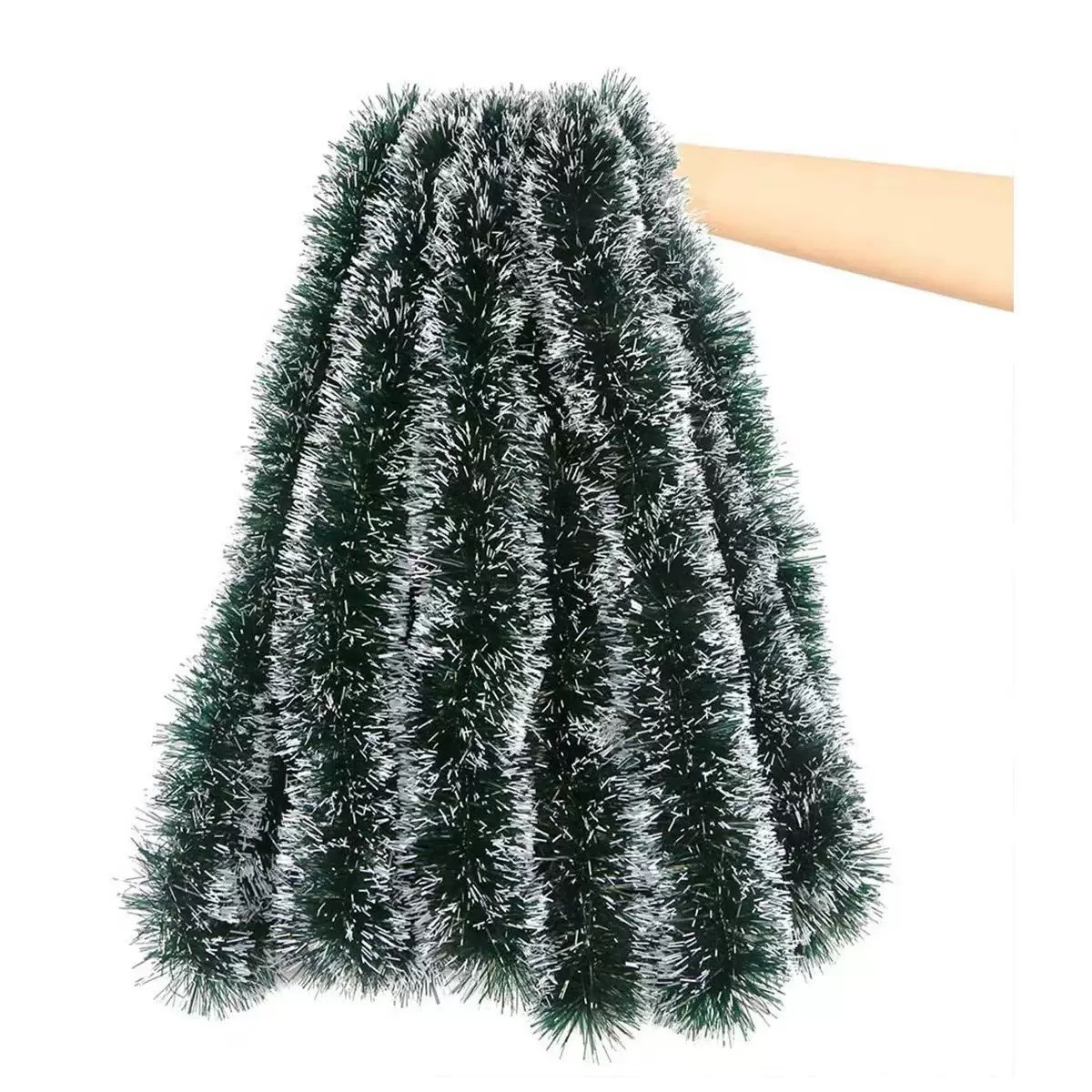 6/14M Kerstglinstergordijn, ha - Tinsel Garland Decoration recensie en prijs