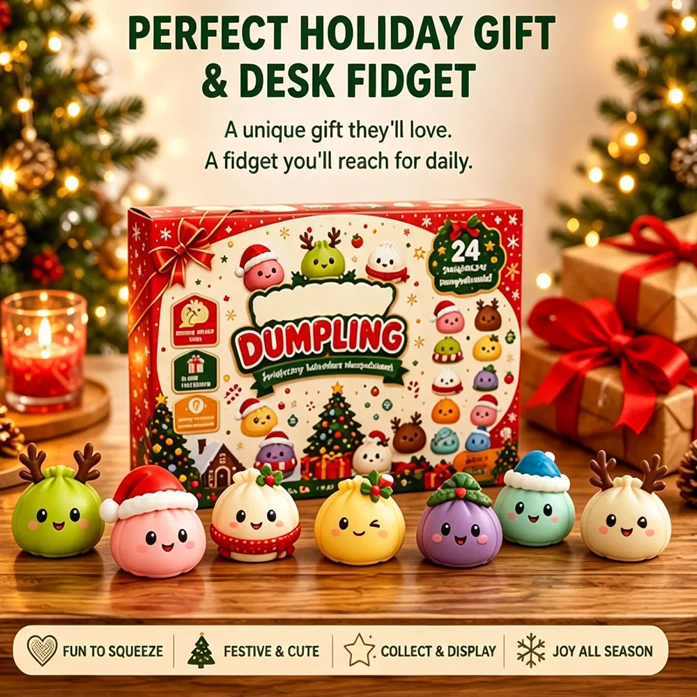 2026 Squishy Kerst Adventskale - Advent Calendar Gift recensie en prijs