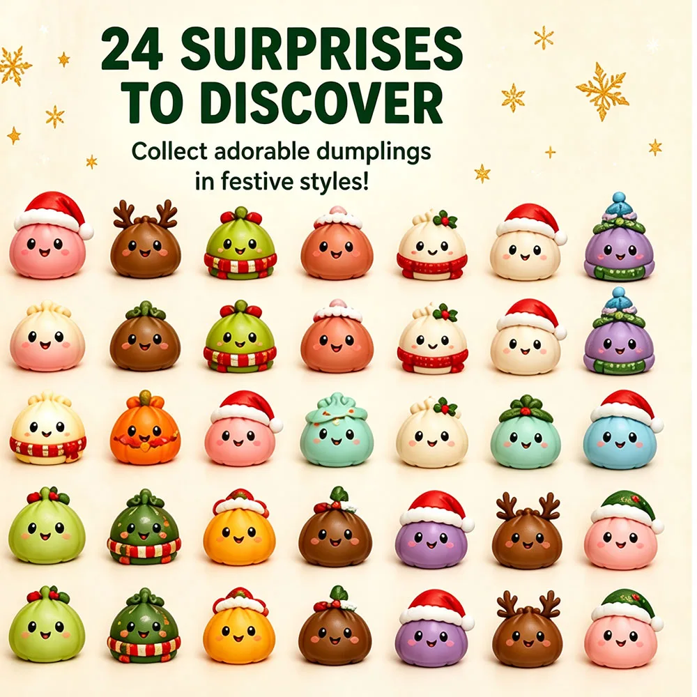 2026 Squishy Kerst Adventskale - Advent Calendar Gift recensie en prijs