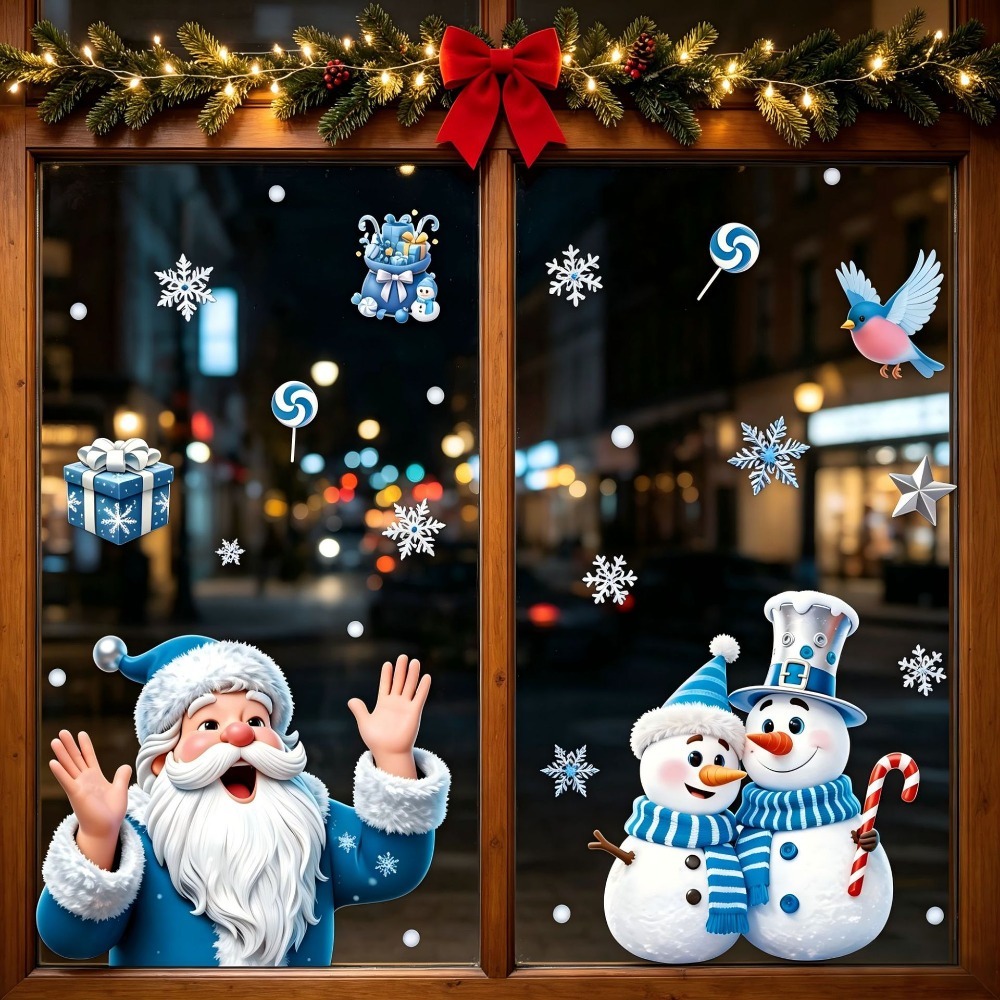 Kerst Raamstickers Winter Snee - Snowflake Window Decal recensie en prijs