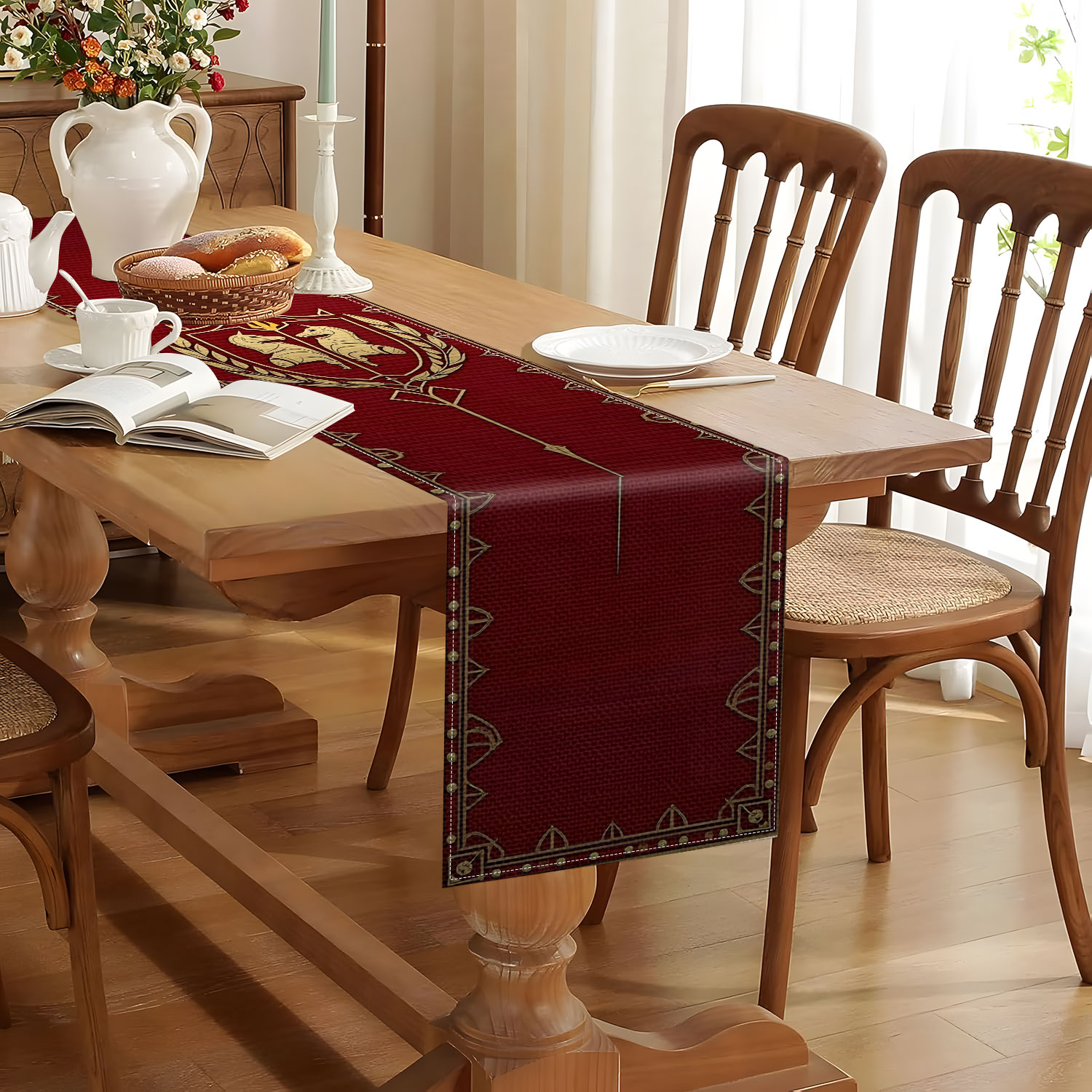 1-delig middeleeuws thematisch - Christmas Table Runner recensie en prijs