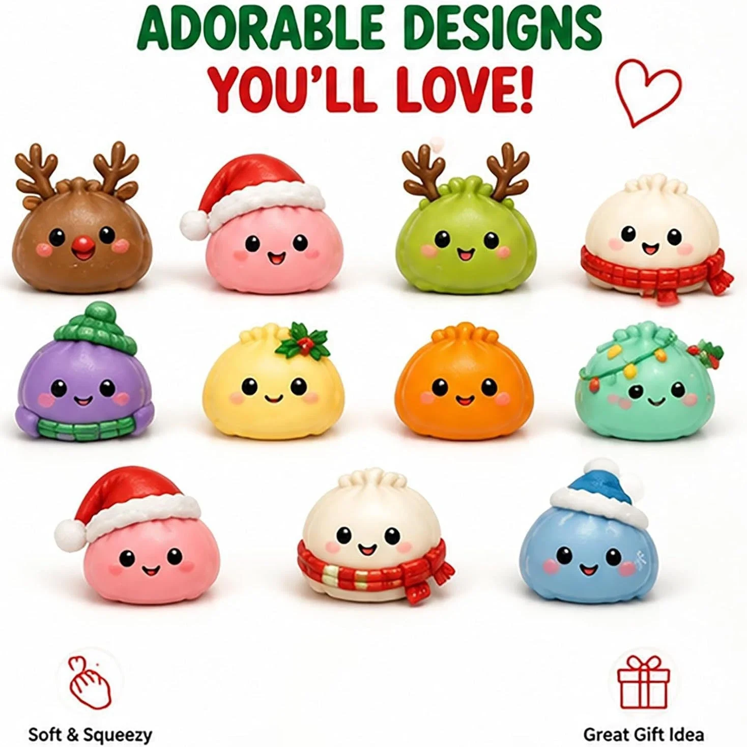 @@Kerst Squishies Adventskalen - Advent Calendar Gift recensie en prijs