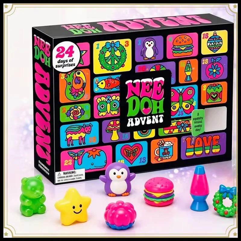 2026 NeeDoh Adventskalender Ca - Advent Calendar Gift recensie en prijs