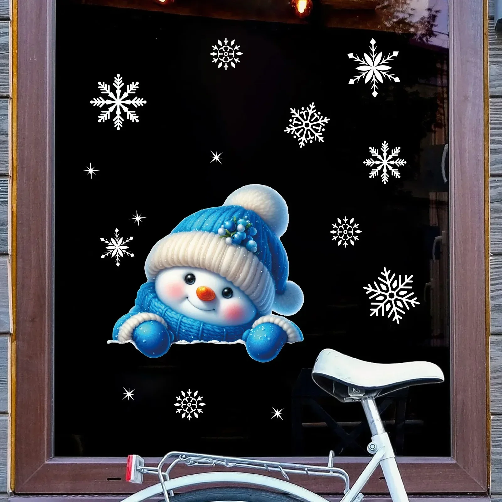 Kerst glazen raamstickers snee - Snowflake Window Decal recensie en prijs