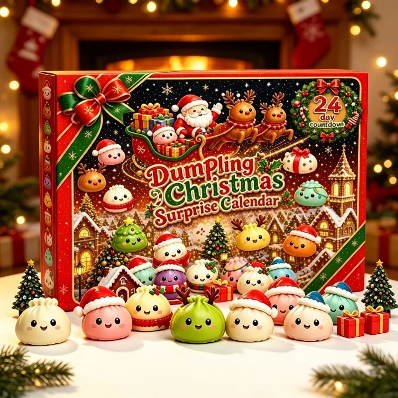 2026 Nieuwe Kerst Dumpling Squ - Advent Calendar Gift recensie en prijs