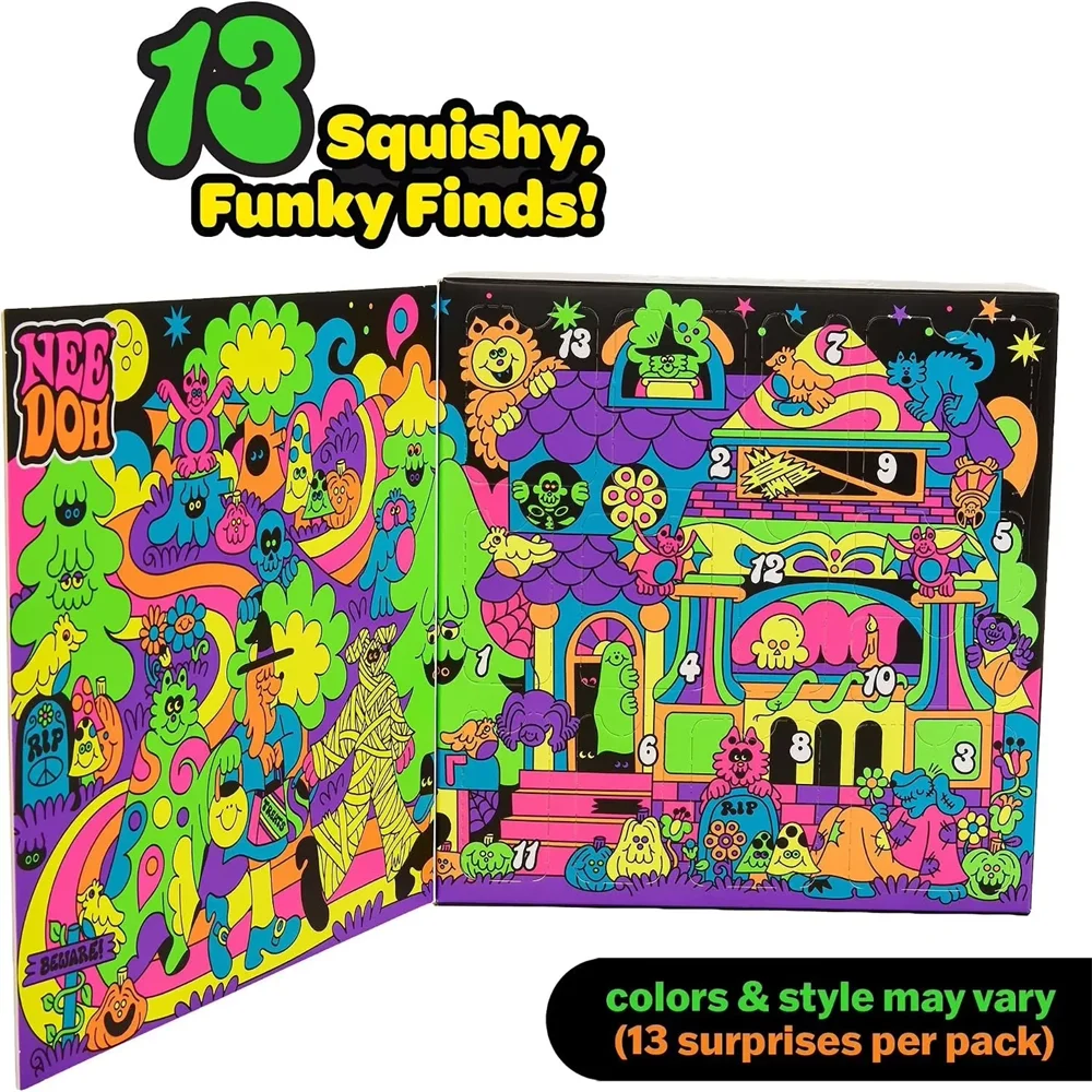 Needoh Funky Frights Nieuwe Ha - Advent Calendar Gift recensie en prijs