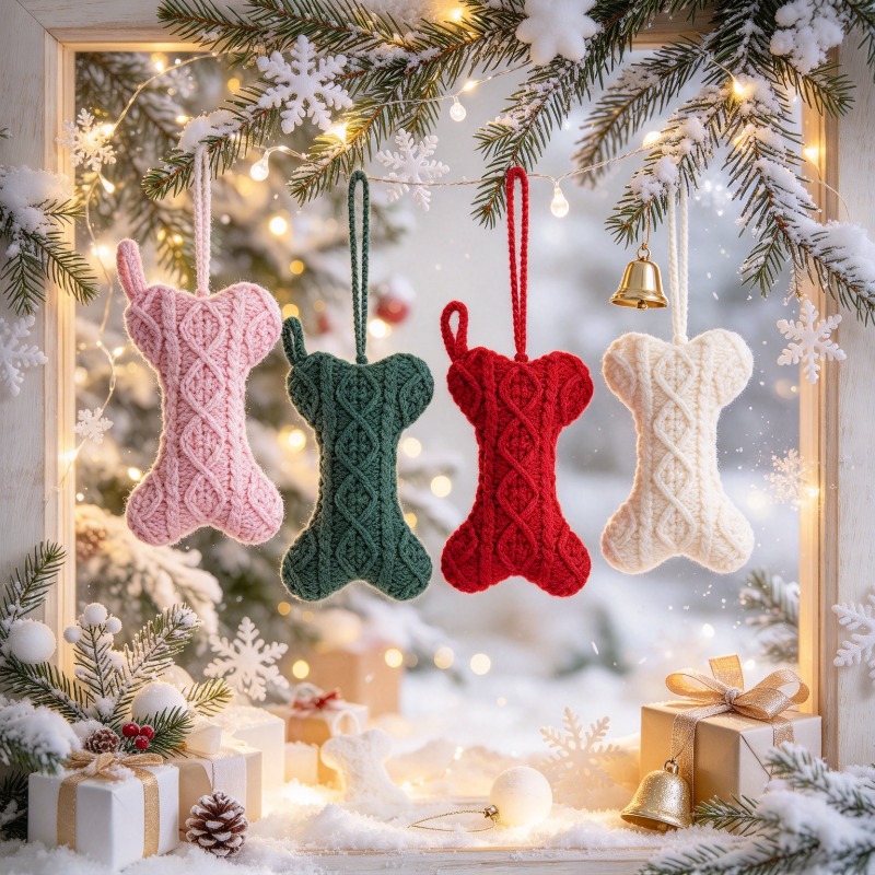 Multicolor kabelgebreide, botv - Christmas Stocking Hanging recensie en prijs