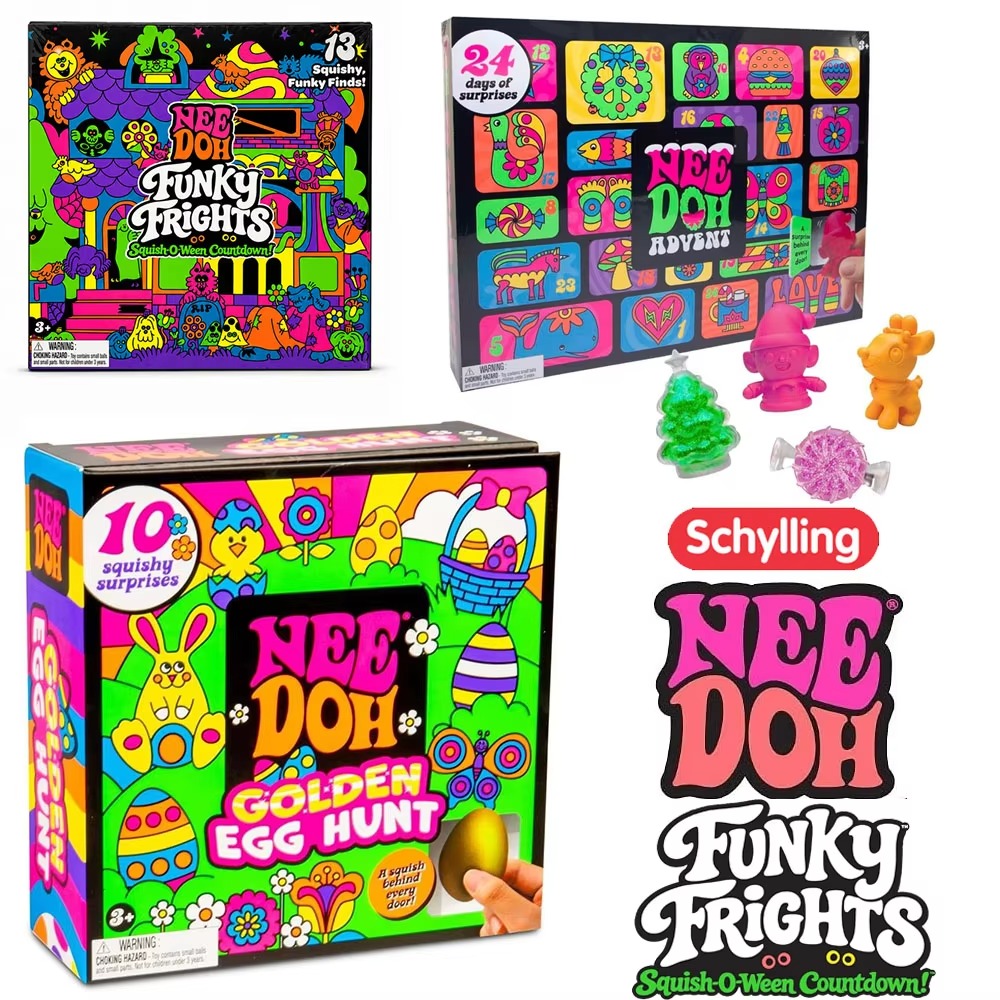 2026 NeeDoh Adventskalender 24 - Advent Calendar Gift recensie en prijs