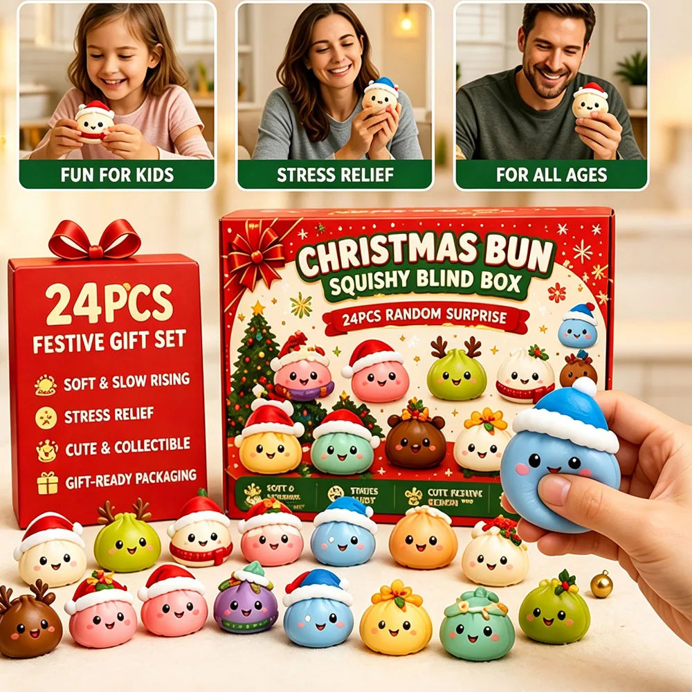 2026 Kerst Squishy Adventskale - Advent Calendar Gift recensie en prijs