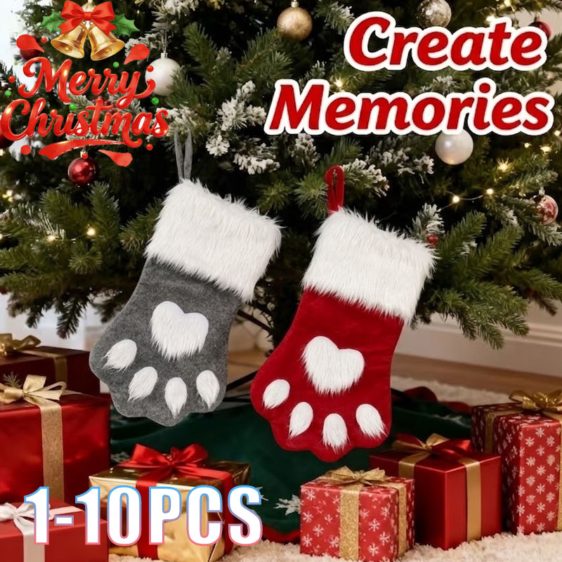 1-10 STUKS Kerst-pootjeskousen - Christmas Stocking Hanging recensie en prijs