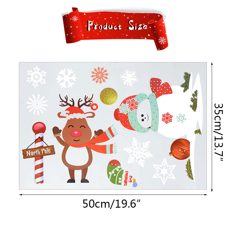 1Set Kerst Raamstickers Decora - Snowflake Window Decal recensie en prijs