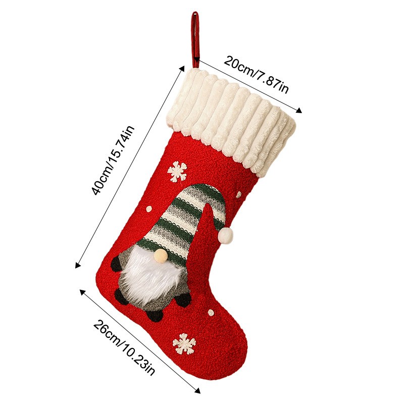 Grote gezichtsloze oude man ke - Christmas Stocking Hanging recensie en prijs